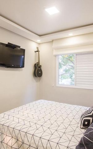 Apartamento à venda com 52m², 2 quartos e 1 vagaQuarto 1
