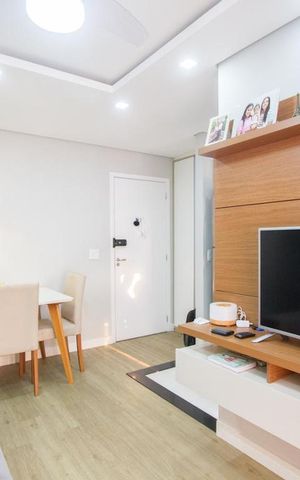 Apartamento à venda com 52m², 2 quartos e 1 vagaSala