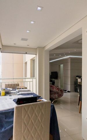 Apartamento à venda com 115m², 3 quartos e 2 vagasVaranda gourmet