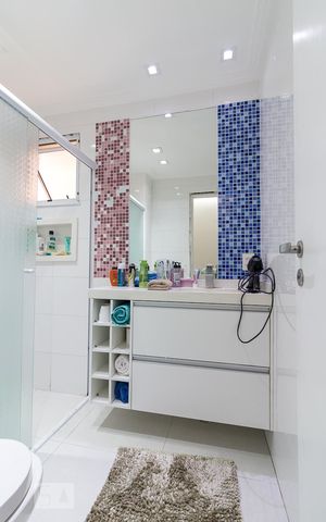 Apartamento à venda com 115m², 3 quartos e 2 vagasBanheiro social