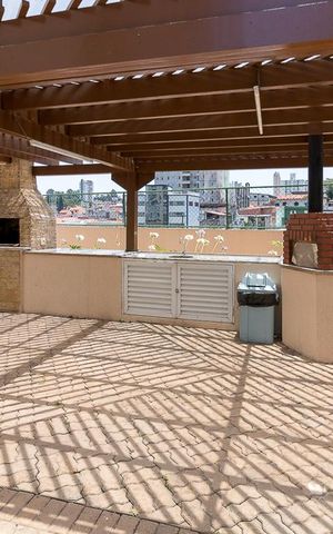 Apartamento à venda com 115m², 3 quartos e 2 vagasChurrasqueira