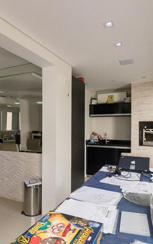 Apartamento à venda com 115m², 3 quartos e 2 vagasVaranda gourmet