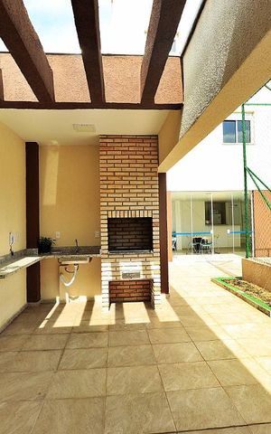 Apartamento à venda com 58m², 2 quartos e 1 vagaChurrasqueira