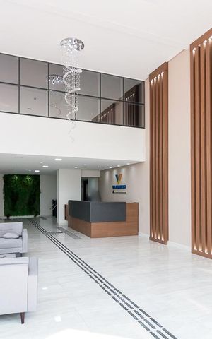 Studio para alugar com 28m², 1 quarto e 1 vagaHall de entrada do prédio