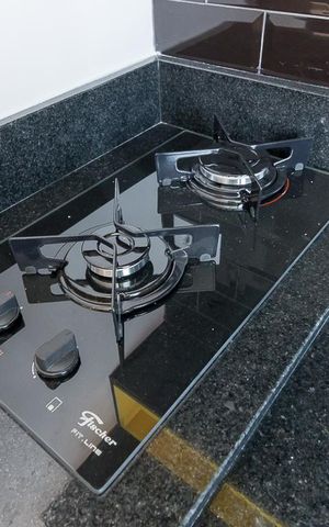 Studio para alugar com 28m², 1 quarto e 1 vagaCozinha - cooktop