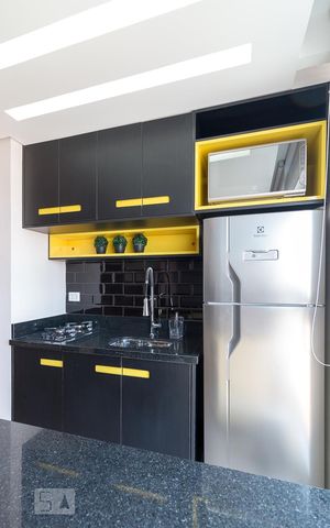 Studio para alugar com 28m², 1 quarto e 1 vagaCozinha