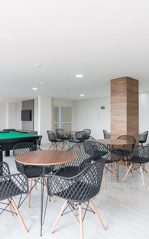 Studio para alugar com 28m², 1 quarto e 1 vagaSalão de festas e jogos