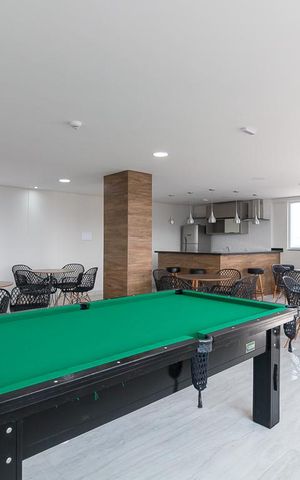 Studio para alugar com 28m², 1 quarto e 1 vagaSalão de festas e jogos