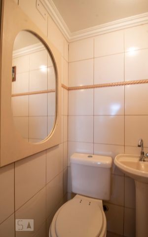 Apartamento para alugar com 82m², 2 quartos e 1 vaga Apartamento para alugar com 82m², 2 quartos e 1 vagaBanheiro do Escritório