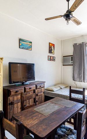 Studio para alugar com 33m², 1 quarto e sem vaga Studio para alugar com 33m², 1 quarto e sem vagaSala/Quarto