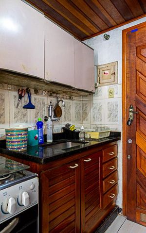 Studio para alugar com 33m², 1 quarto e sem vaga Studio para alugar com 33m², 1 quarto e sem vagaCozinha