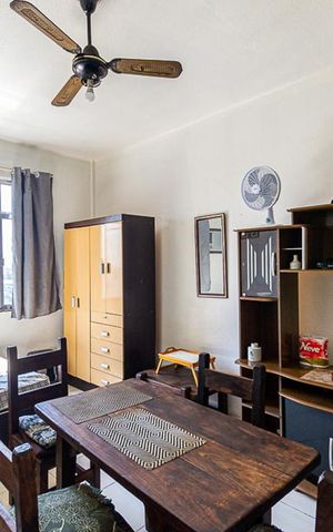Studio para alugar com 33m², 1 quarto e sem vaga Studio para alugar com 33m², 1 quarto e sem vagaSala/Quarto