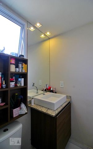 Apartamento à venda com 73m², 3 quartos e 2 vagasBanheiro da Suíte