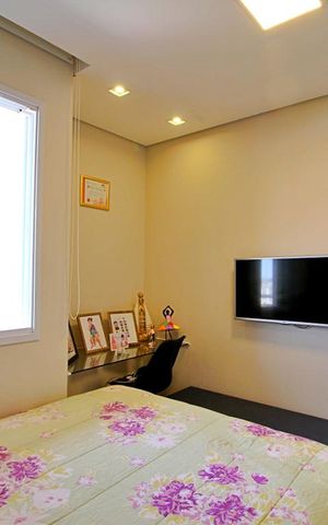 Apartamento à venda com 73m², 3 quartos e 2 vagasQuarto 3