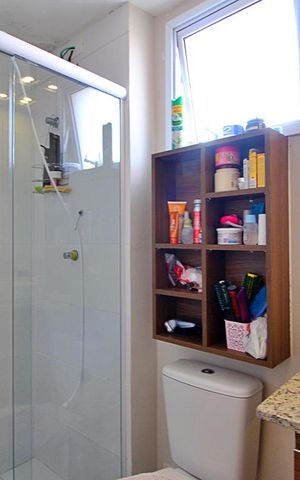 Apartamento à venda com 73m², 3 quartos e 2 vagasBanheiro da Suíte