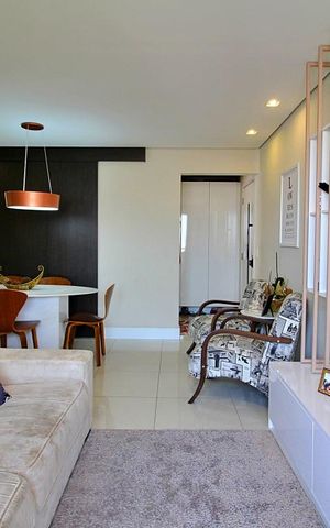 Apartamento à venda com 73m², 3 quartos e 2 vagasSala
