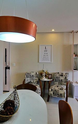 Apartamento à venda com 73m², 3 quartos e 2 vagasSala