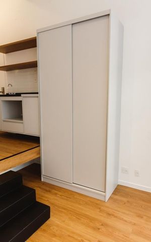 Studio à venda com 33m², 1 quarto e sem vaga Studio à venda com 33m², 1 quarto e sem vagaSala Quarto