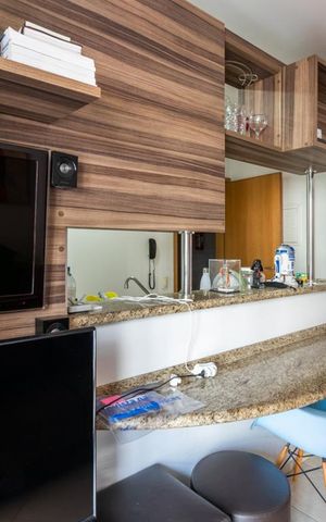 Apartamento para alugar com 46m², 1 quarto e 1 vaga Apartamento para alugar com 46m², 1 quarto e 1 vagaSala