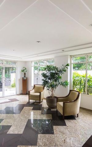 Apartamento para alugar com 46m², 1 quarto e 1 vaga Apartamento para alugar com 46m², 1 quarto e 1 vagaHall Social