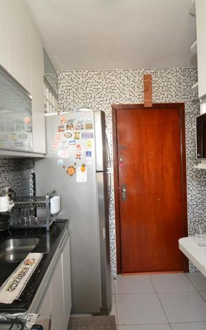 Apartamento à venda com 85m², 3 quartos e 2 vagasCozinha e Área de Serviço