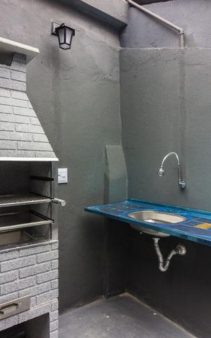 Casa para alugar com 90m², 1 quarto e 1 vagaChurrasqueira
