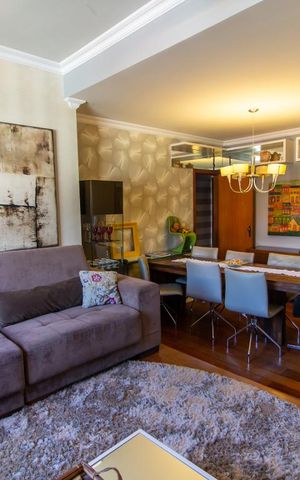 Apartamento para alugar com 95m², 3 quartos e 2 vagas Apartamento para alugar com 95m², 3 quartos e 2 vagasSala 1