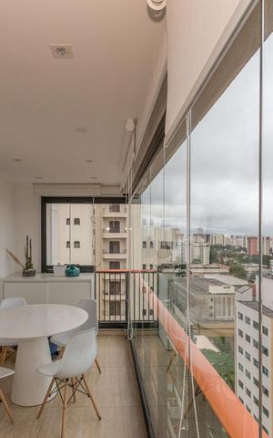 Apartamento para alugar com 62m², 1 quarto e 2 vagasVaranda da Sala