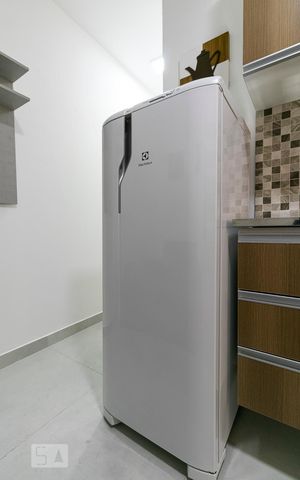 Studio para alugar com 30m², 1 quarto e sem vagaCozinha - Geladeira