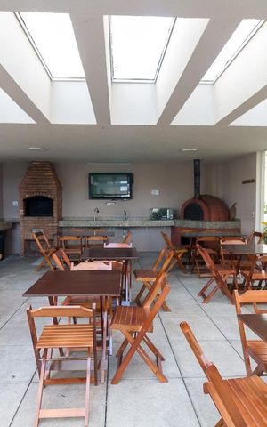 Apartamento à venda com 86m², 3 quartos e 2 vagasChurrasqueira