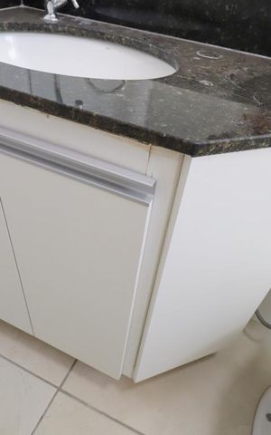 Apartamento para alugar com 63m², 2 quartos e 1 vaga Apartamento para alugar com 63m², 2 quartos e 1 vagaBanheiro da suíte