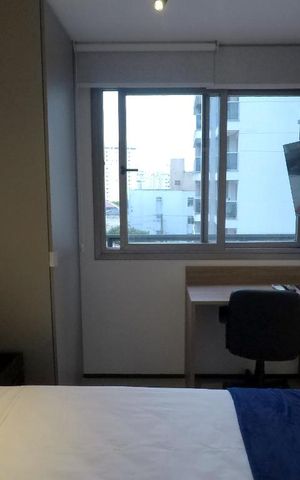 Studio à venda com 18m², 1 quarto e sem vagaStudio