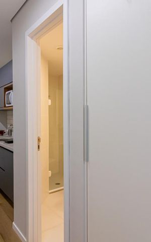 Studio para alugar com 26m², 1 quarto e sem vaga Studio para alugar com 26m², 1 quarto e sem vagaCozinha
