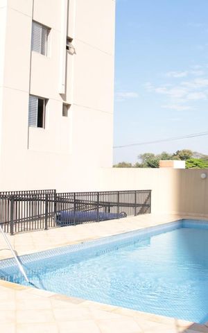 Apartamento para alugar com 48m², 2 quartos e 1 vagaÁrea comum - Piscina