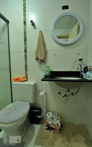Apartamento à venda com 59m², 2 quartos e 1 vagaBanheiro Social