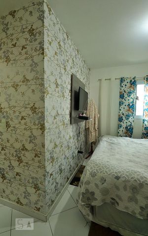 Apartamento à venda com 59m², 2 quartos e 1 vagaDetalhe do Quarto Suíte