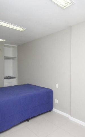 Studio à venda com 30m², 1 quarto e sem vagaSala/Quarto