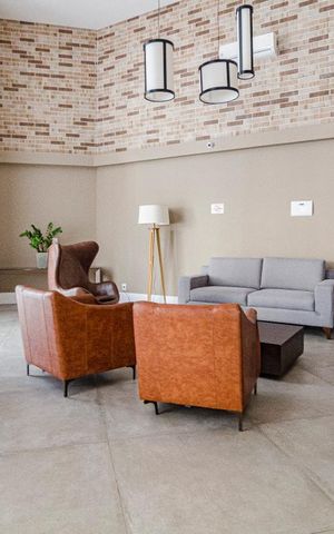 Studio para alugar com 31m², 1 quarto e 1 vaga Studio para alugar com 31m², 1 quarto e 1 vagaHall de entrada