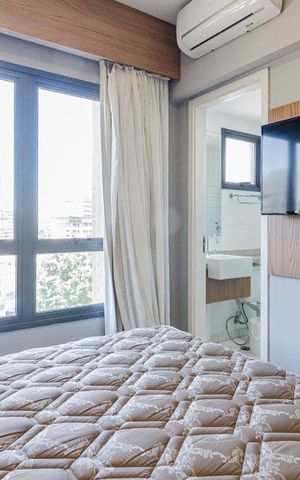 Studio para alugar com 31m², 1 quarto e 1 vaga Studio para alugar com 31m², 1 quarto e 1 vagaSuíte