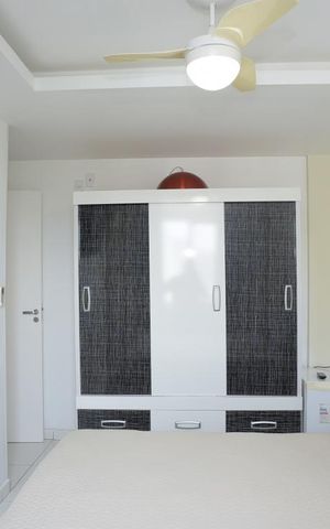Apartamento à venda com 59m², 2 quartos e 1 vagaQuarto 2