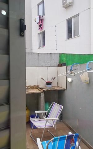 Casa de condomínio à venda com 68m², 2 quartos e 2 vagasQuarto 1 - Vista