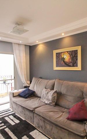 Apartamento à venda com 86m², 2 quartos e 1 vaga Apartamento à venda com 86m², 2 quartos e 1 vagaSala
