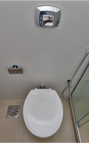 Apartamento para alugar com 35m², 1 quarto e sem vagaBanheiro da Suíte