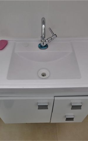 Apartamento para alugar com 35m², 1 quarto e sem vagaBanheiro da Suíte