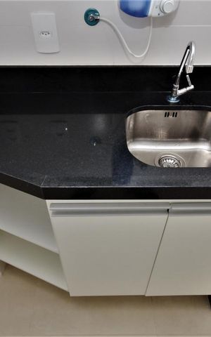 Apartamento para alugar com 35m², 1 quarto e sem vagaCozinha - Pia