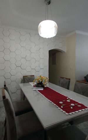 Apartamento à venda com 93m², 3 quartos e 2 vagasSala de jantar