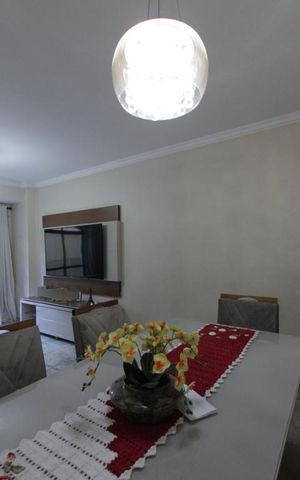Apartamento à venda com 93m², 3 quartos e 2 vagasSala de jantar