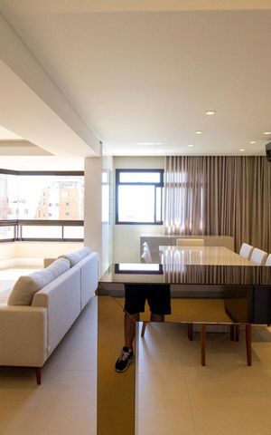 Apartamento para alugar com 170m², 4 quartos e 2 vagasSala