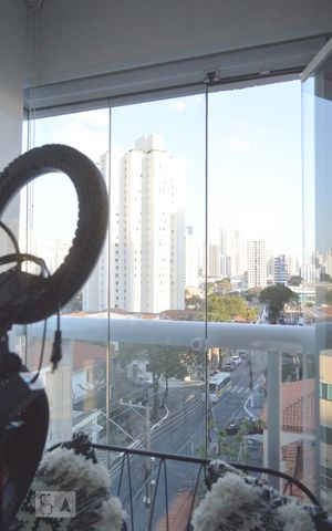 Apartamento à venda com 127m², 3 quartos e 2 vagasVaranda da suite 1
