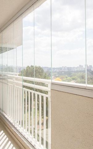Studio para alugar com 31m², 1 quarto e 1 vagaVaranda